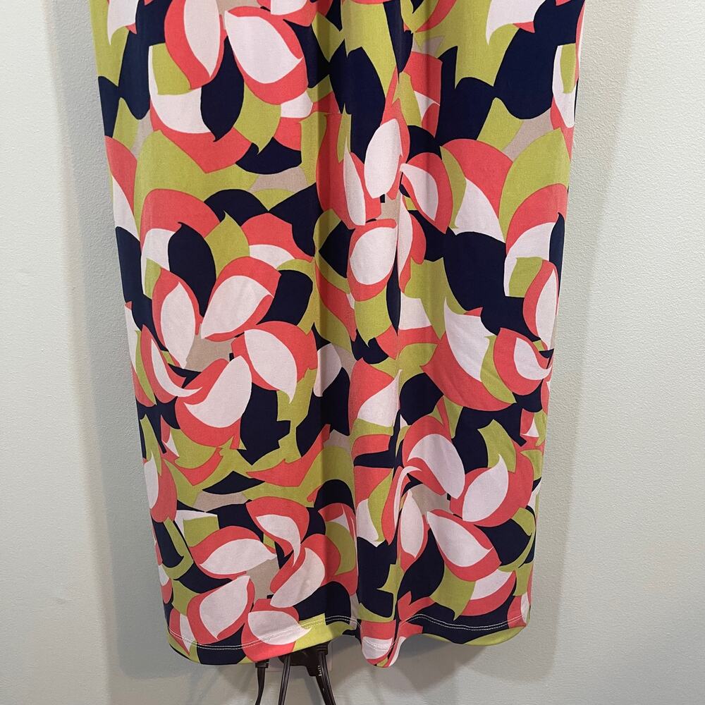 Ruby Rd. Women's Multicolor Graphics Sleeveless Maxi Dress Size S - Picture 6 of 8